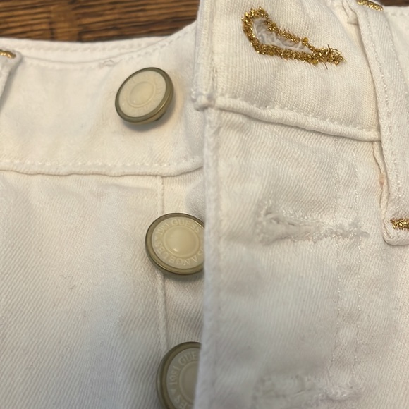 White Denim Guess Skirt - Picture 2 of 7